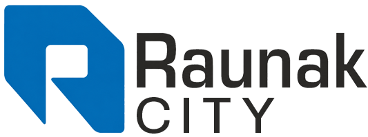 Raunak City Logo